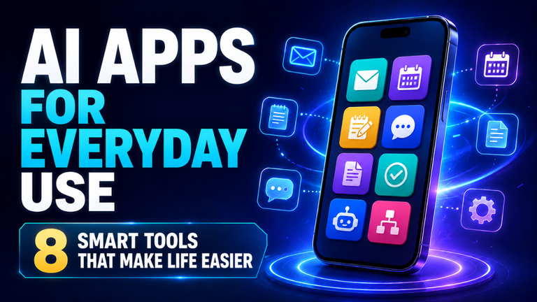 AI Apps for Everyday Use: 8 Practical Tools That Save Time