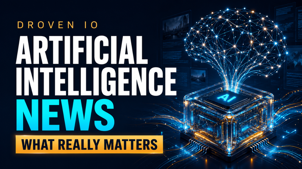 Droven IO Artificial Intelligence News