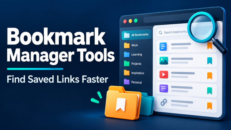 Bookmark Manager Tools