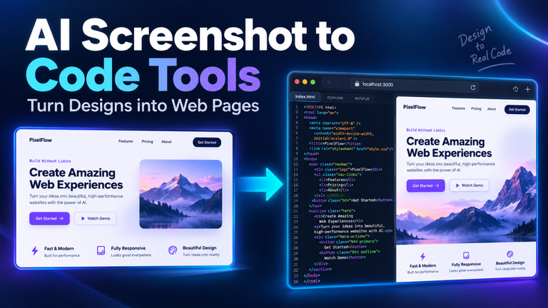 AI Screenshot to Code Tools
