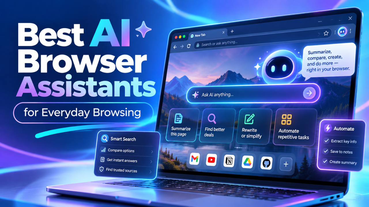 Best AI Browser Assistants