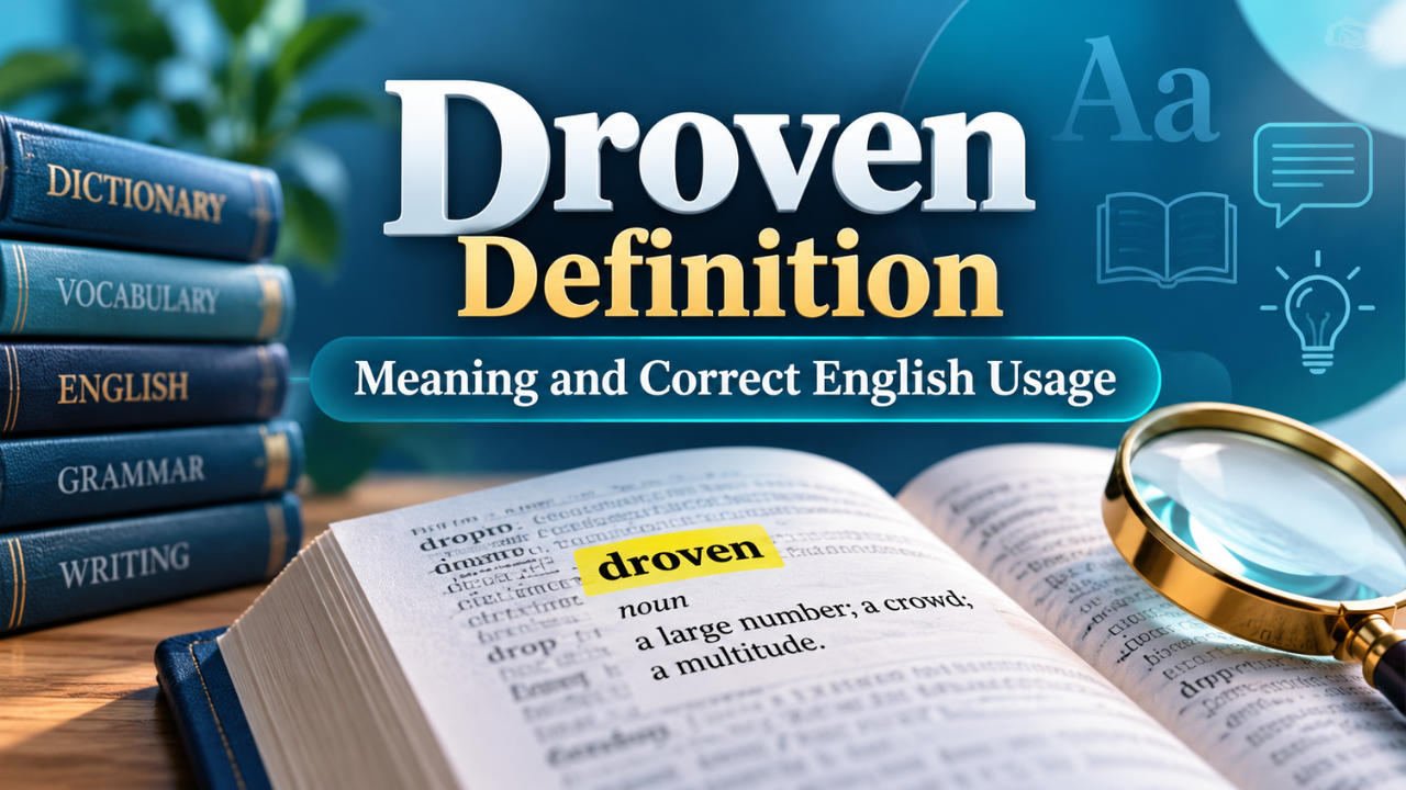 Droven Definition